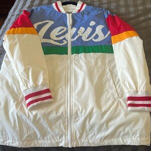 Levi’s vintage style wind breaker coat. Size Large.